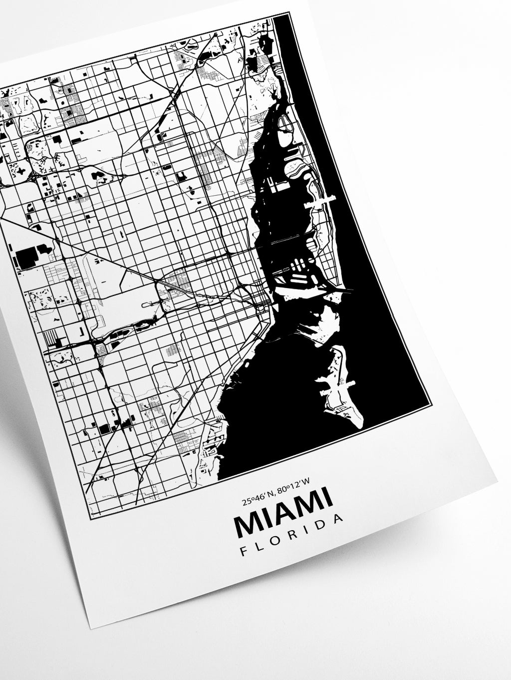 Map of Miami