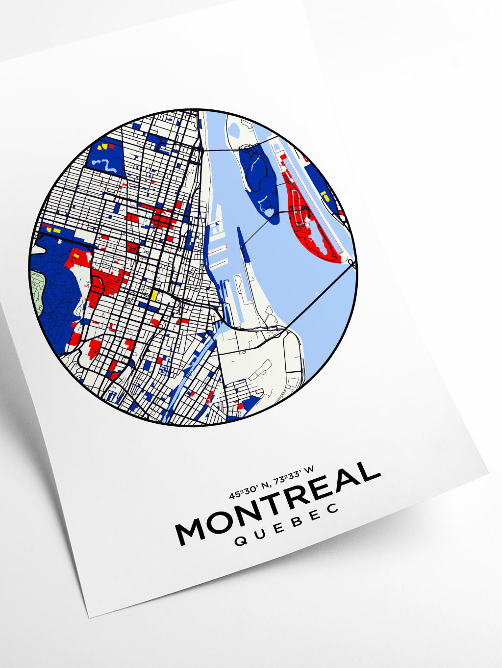 Map of Montreal