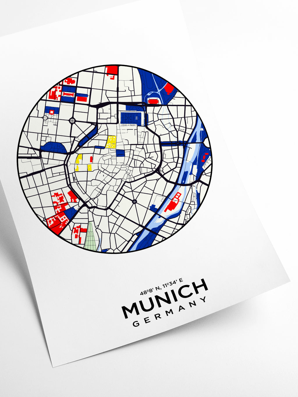 Map of Munich