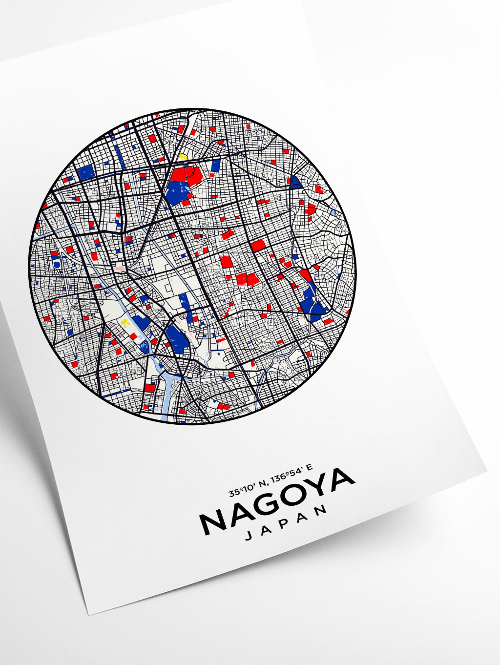 Map of Nagoya Japan