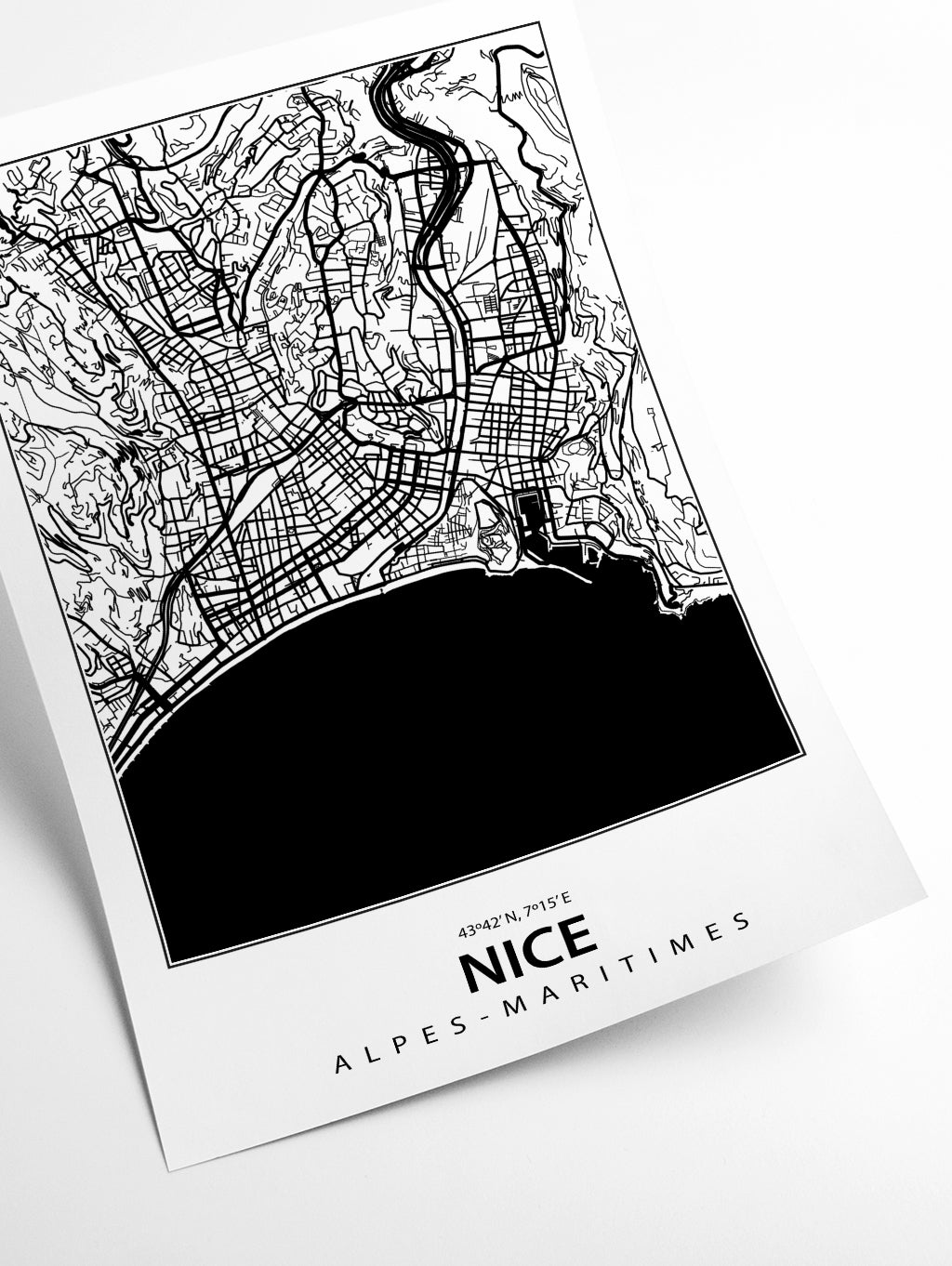 Map of Nice