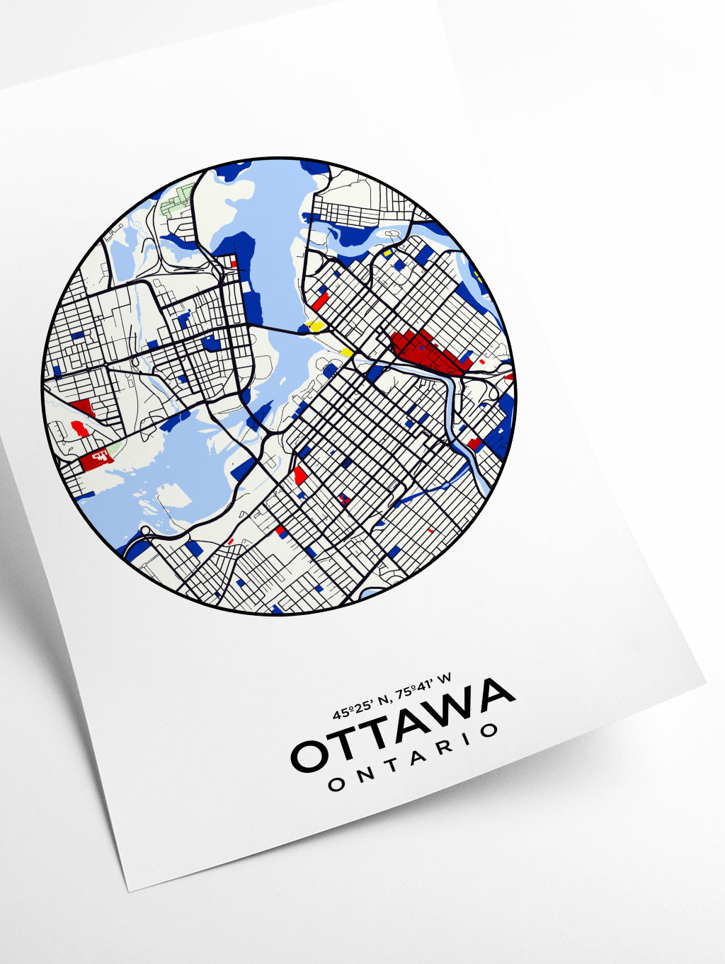 Map of Ottawa