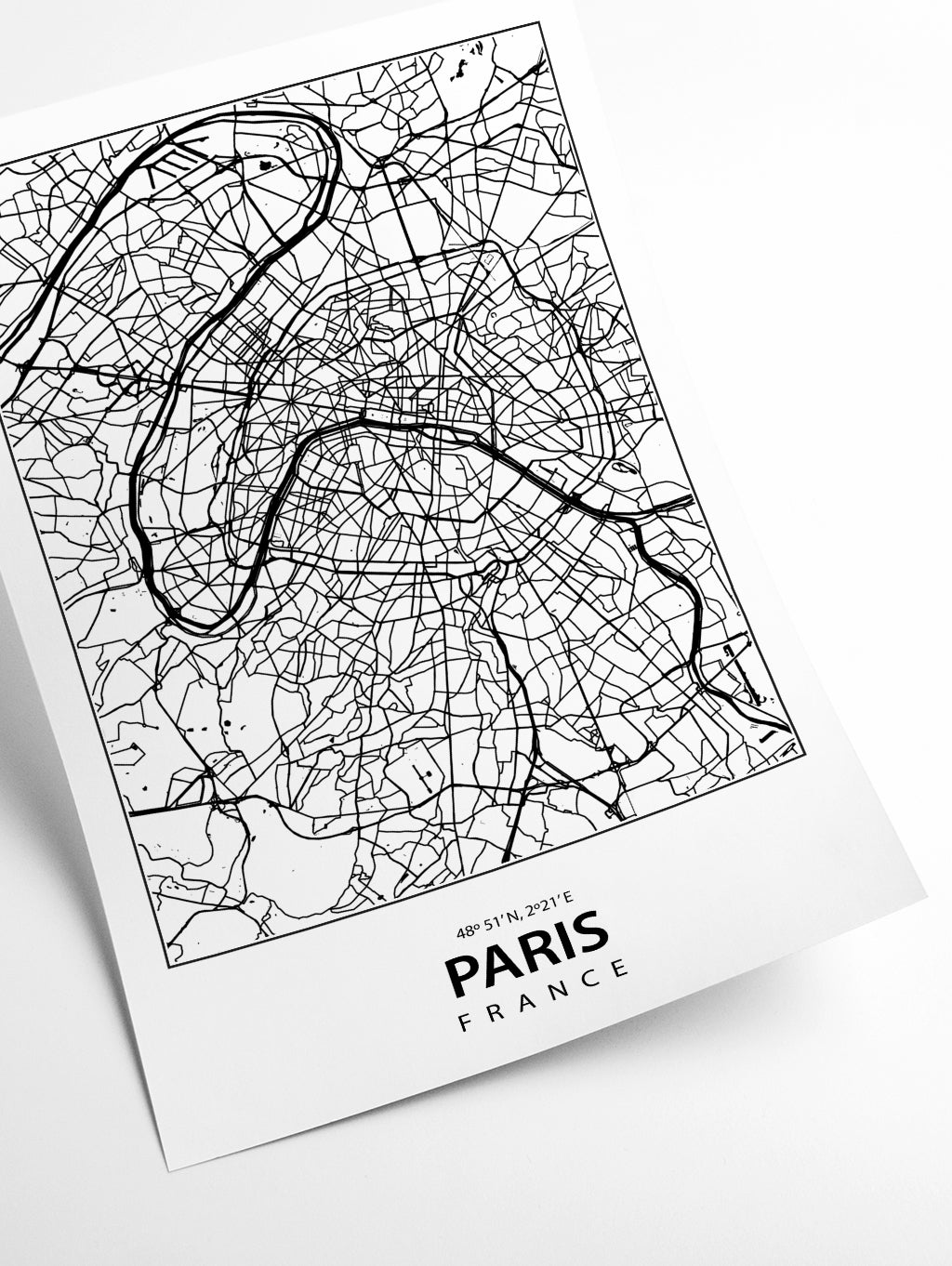 Map of Paris