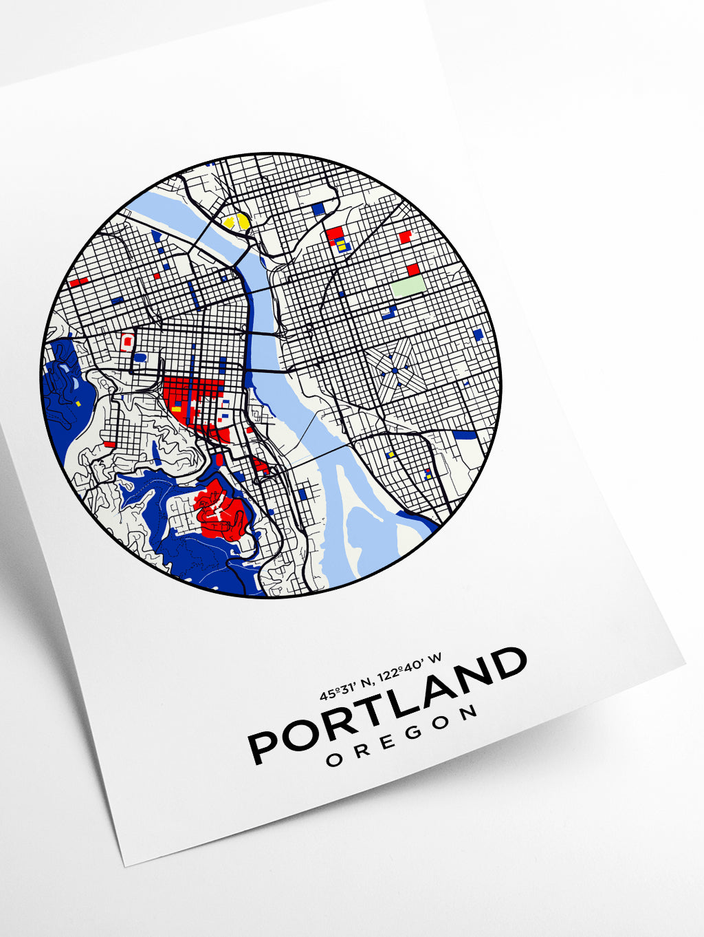 Map of Portland 1