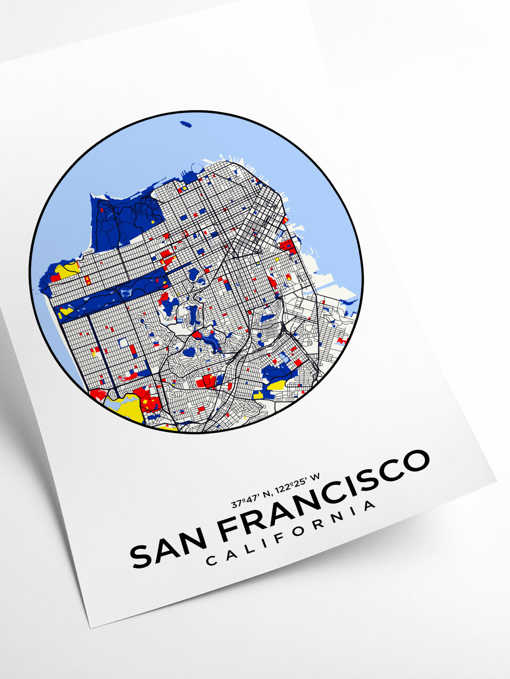 Map of San Fran