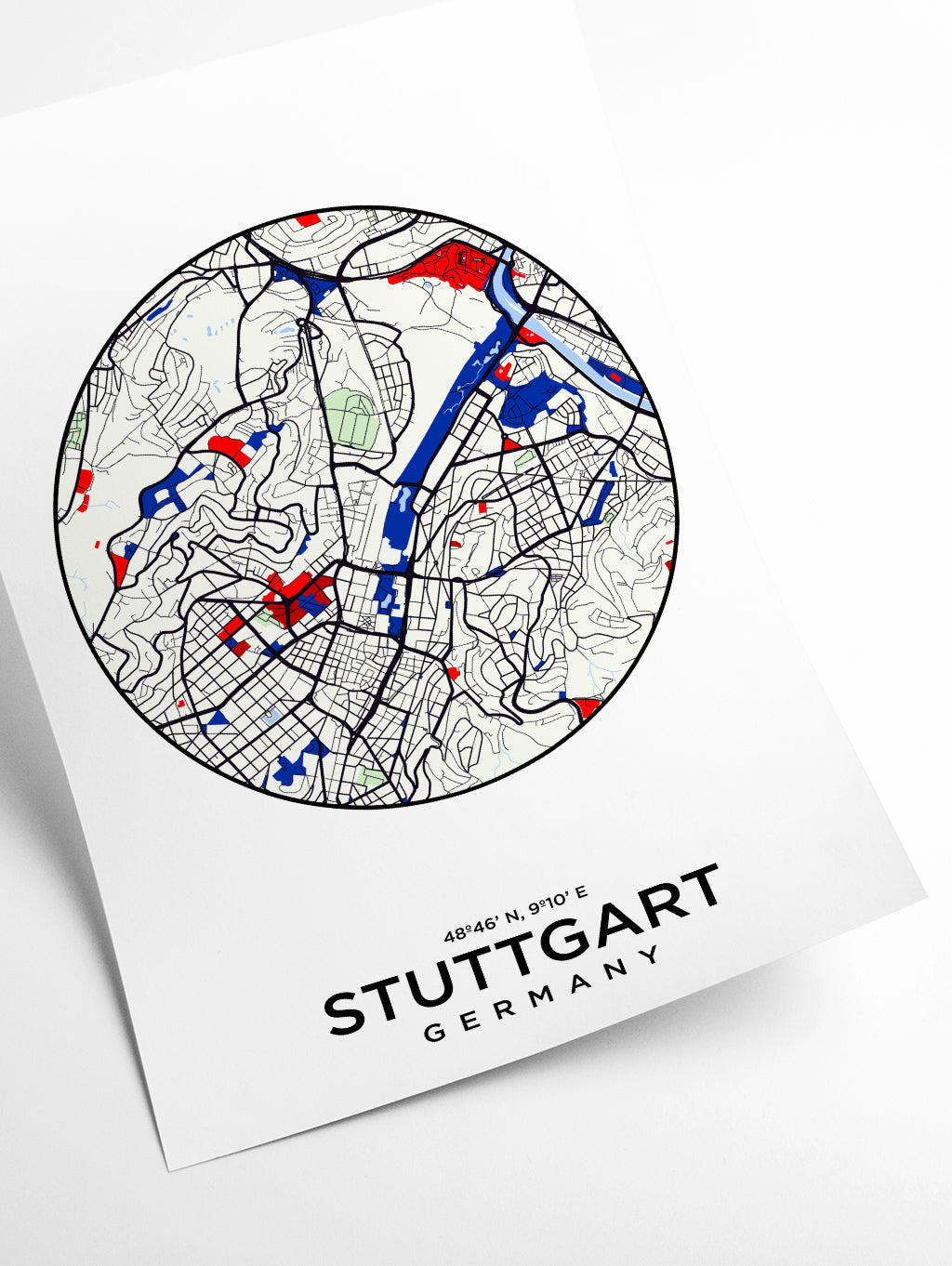 Map of Stuttgart