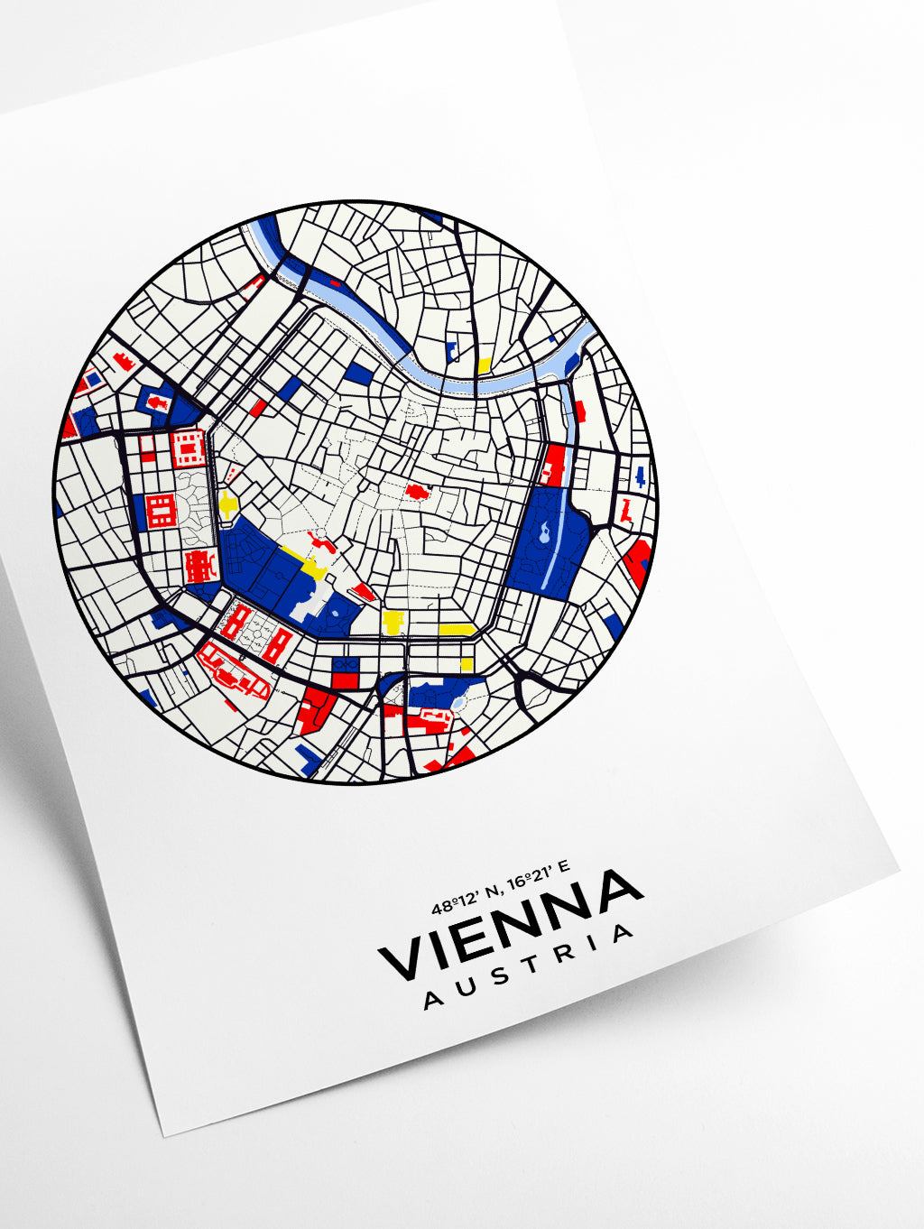 Map of Vienna