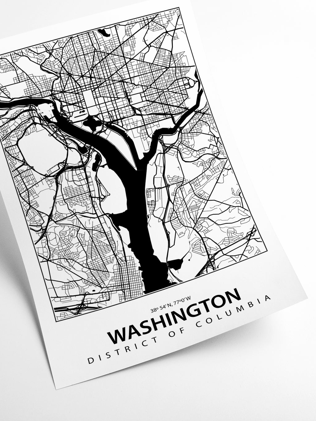 Map of Washington