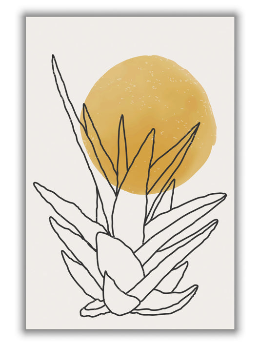 Abstract Agave Sunshine #2