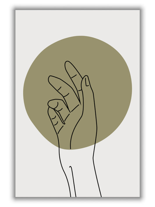 Abstract Minimal Hand #1