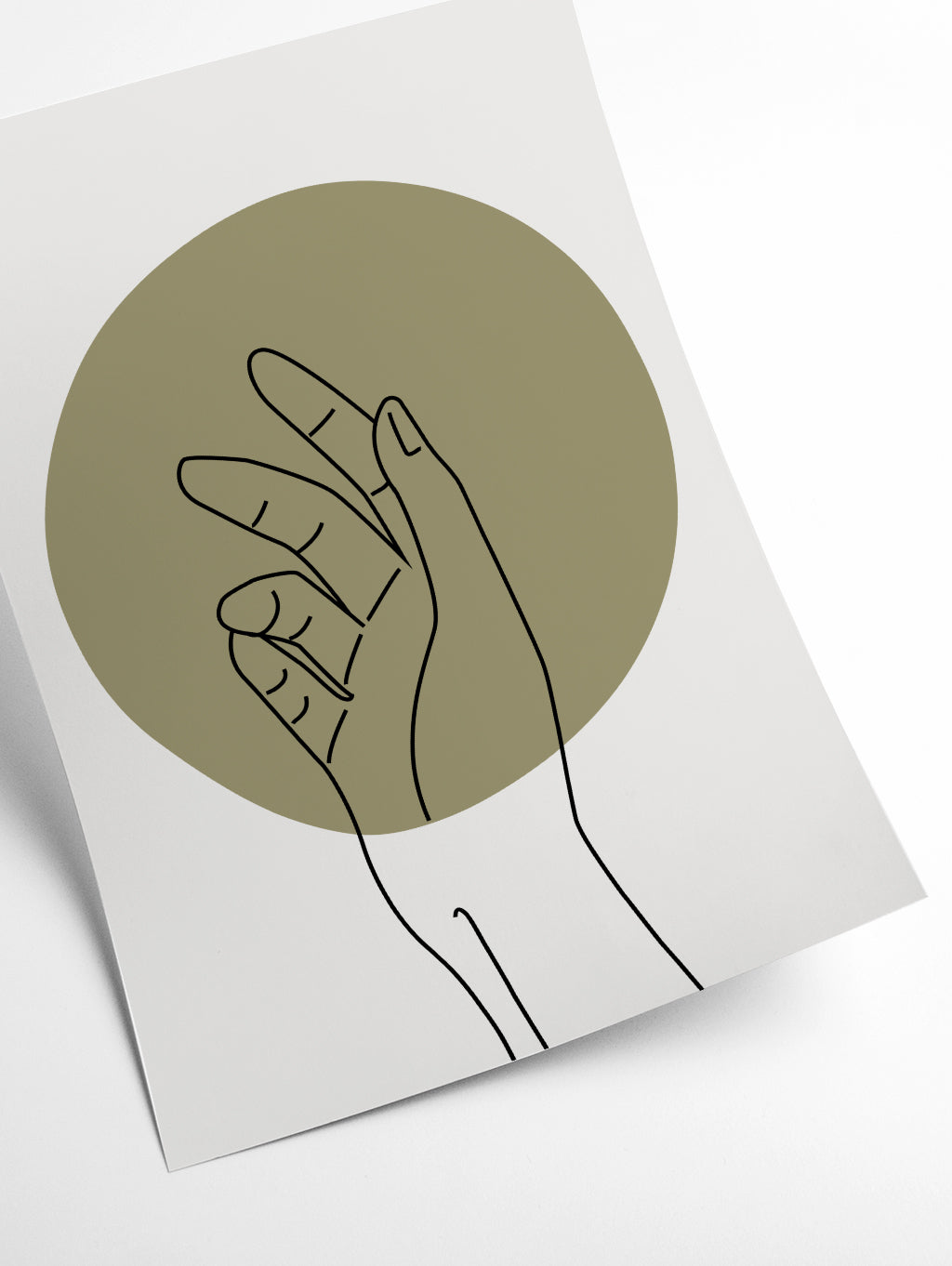 Abstract Minimal Hand #1