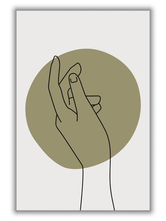 Abstract Minimal Hand #3