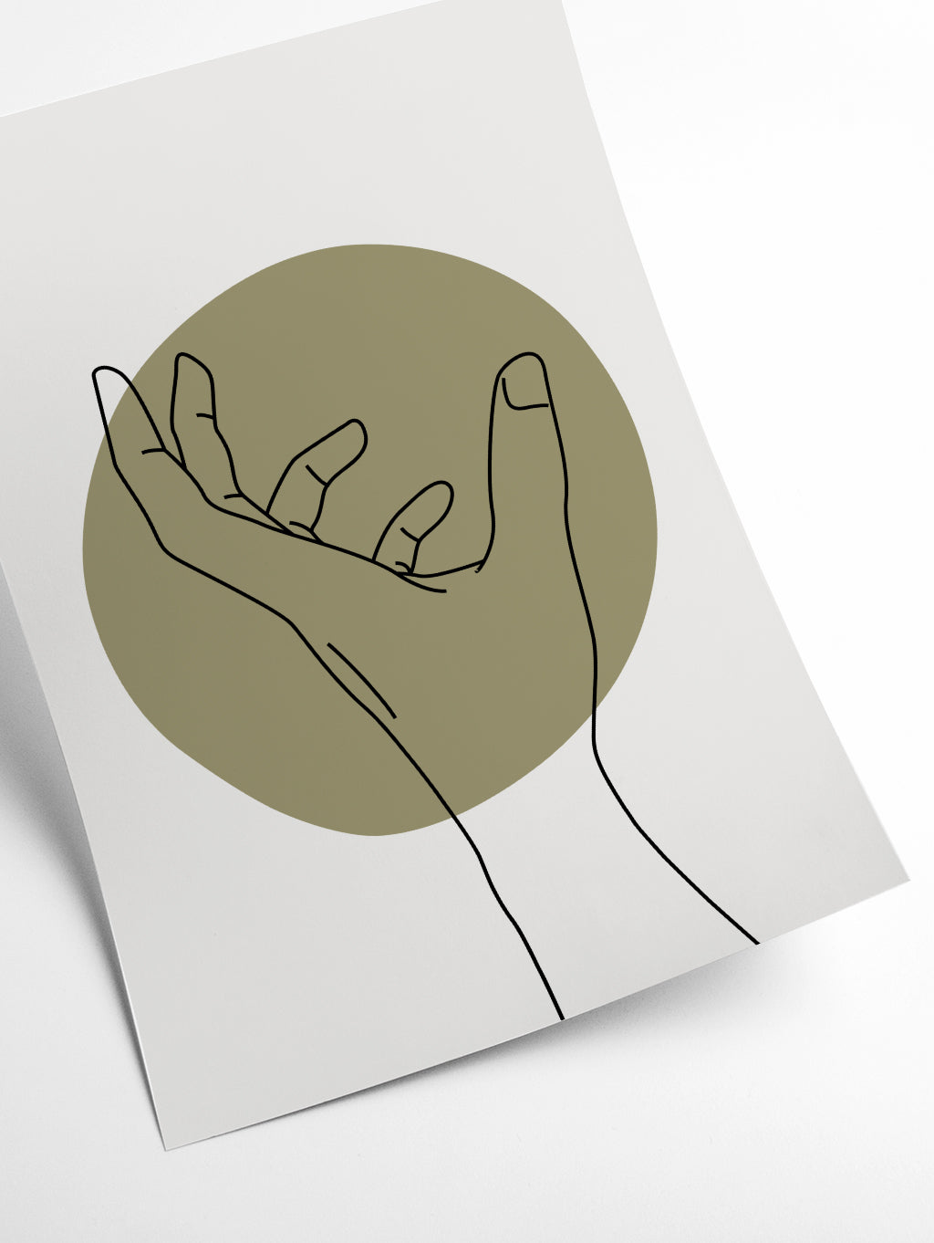 Abstract Minimal Hand #4
