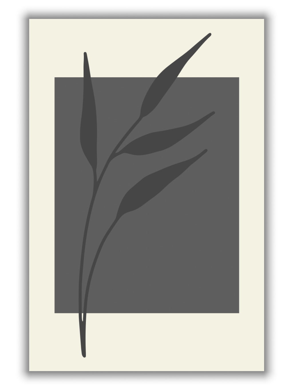 Abstract Minimal Plants #4