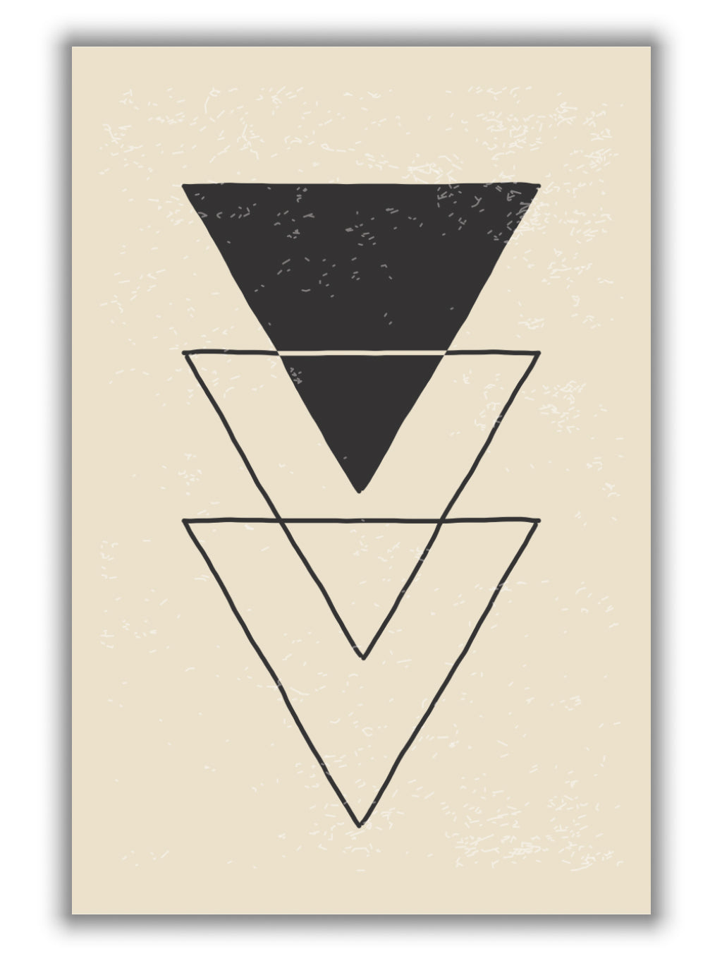Abstract Triangles #7