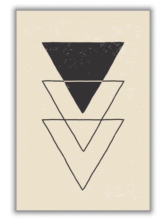 Abstract Triangles #7