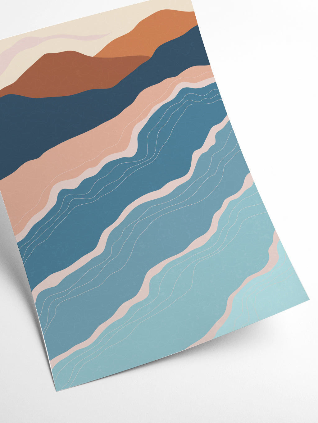 Beach and mountains #1