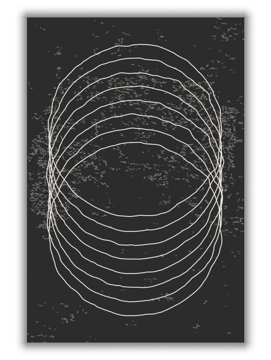 Black and white circles