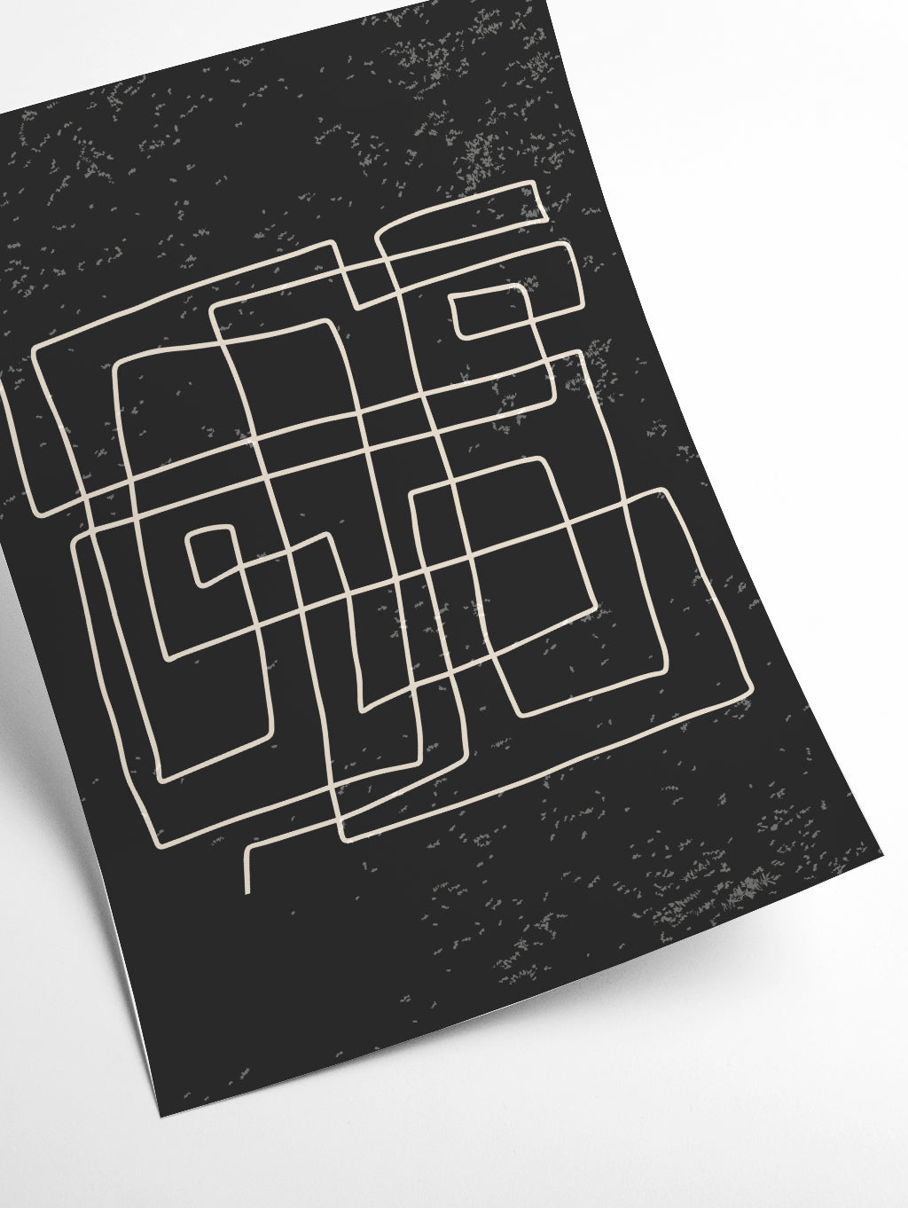 Black and White Lines #4