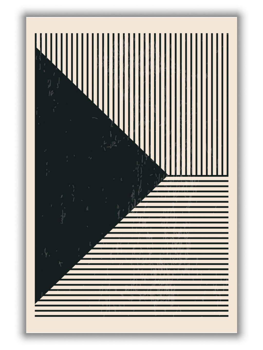 Black and White Lines Series #2