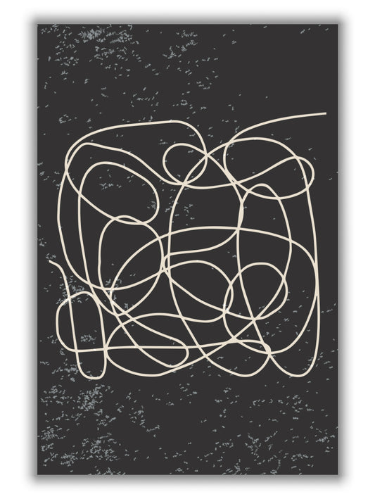 Black And White One Line #1