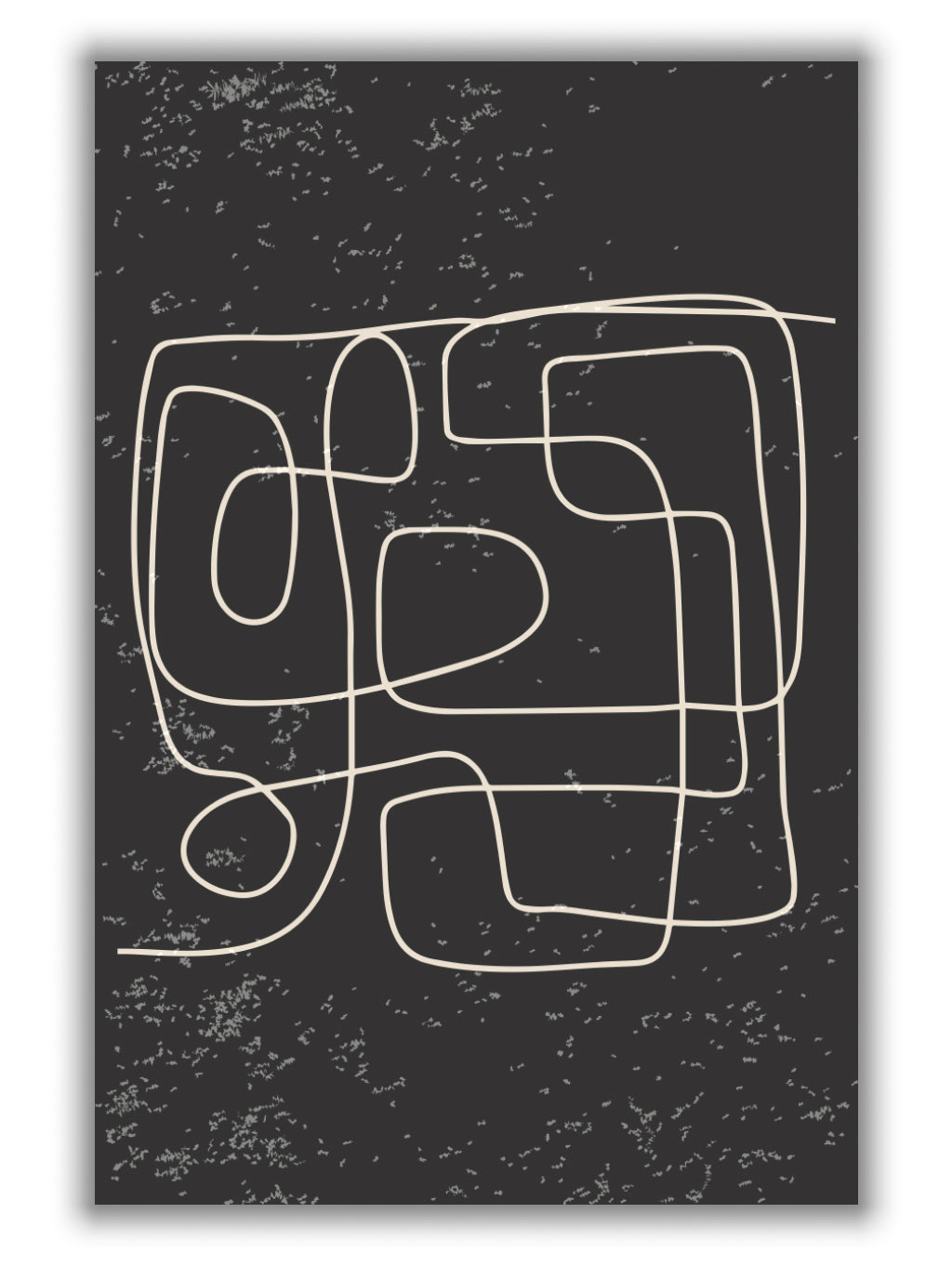 Black And White One Line #2