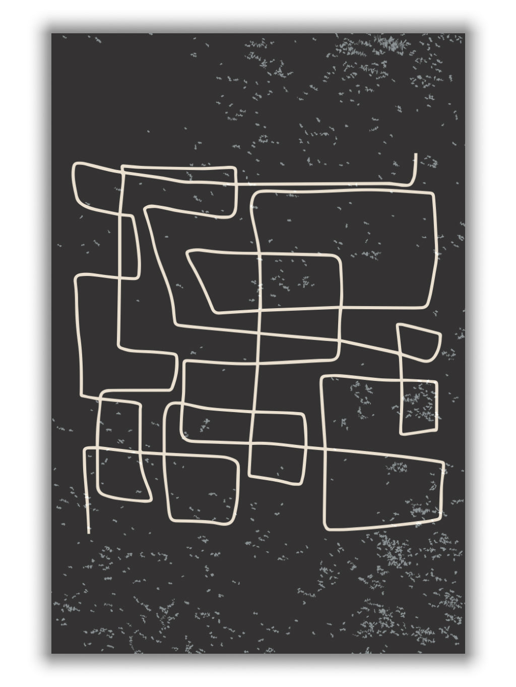 Black And White One Line #3