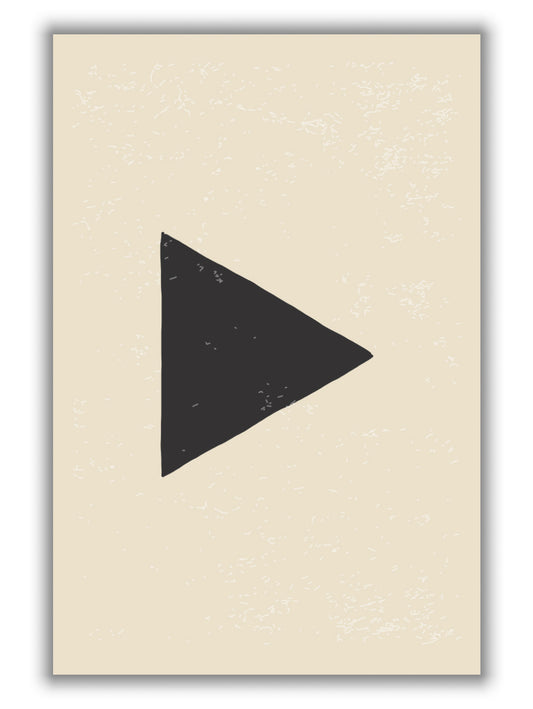 Black Minimal Shapes Series #1