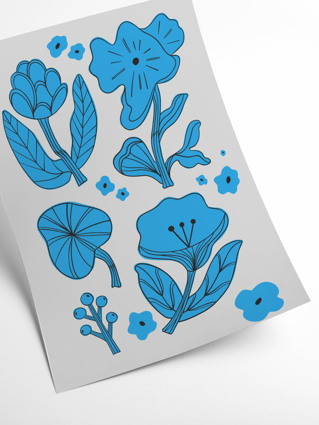 Blue Flowers