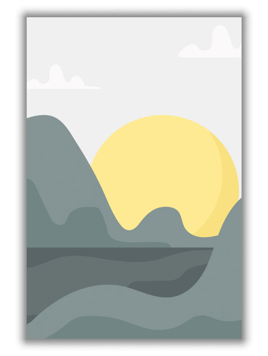 Boho Sunny Landscape #1