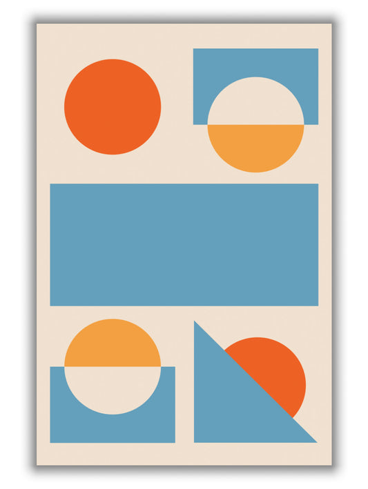 Bright Minimal Shapes Series #2
