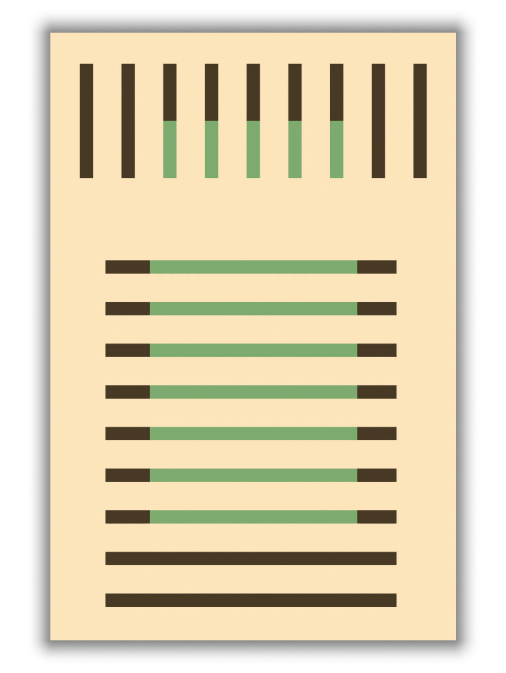 Faded Geometric #2