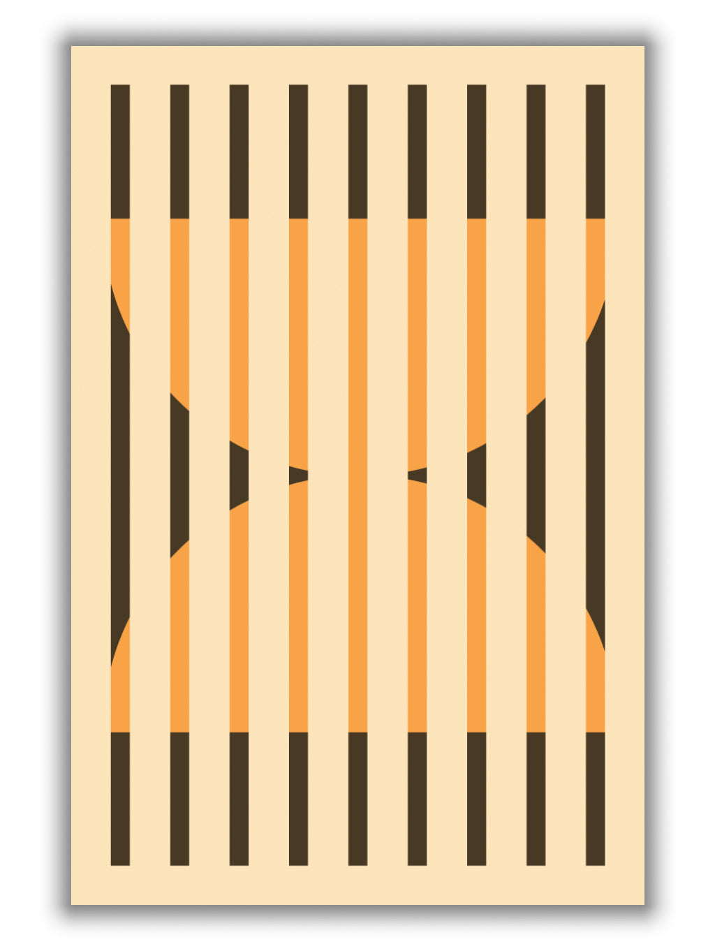Faded Geometric #4