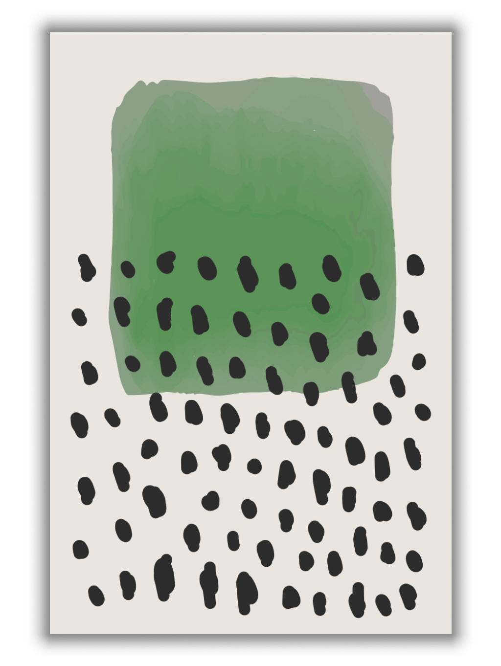 Geometric Watercolor #7