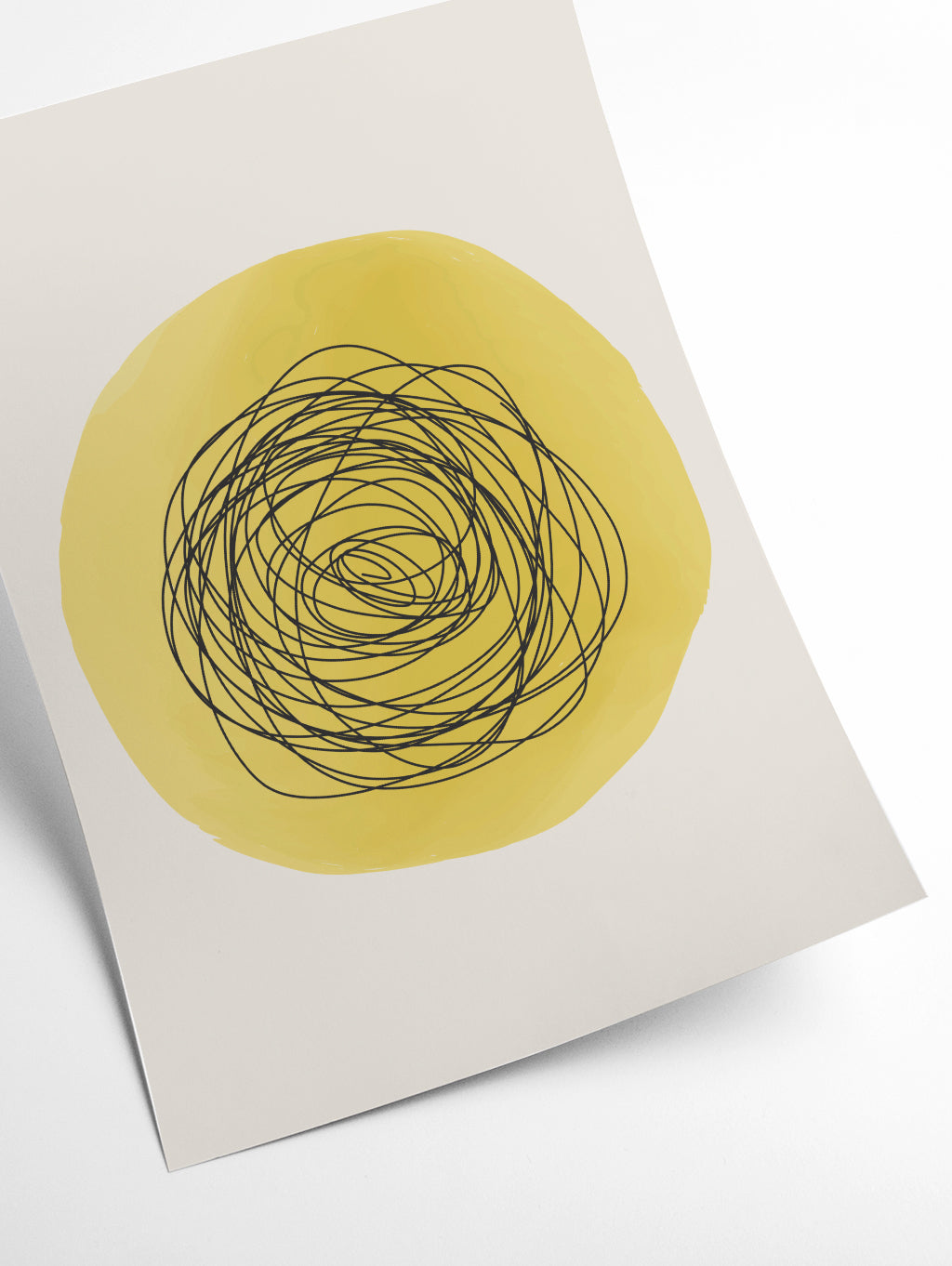 Geometric Watercolor #9