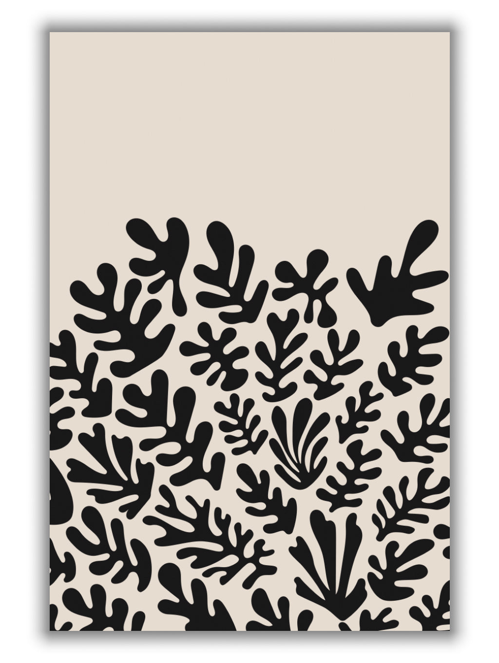 Henri Matisse Black Algae Collection #2