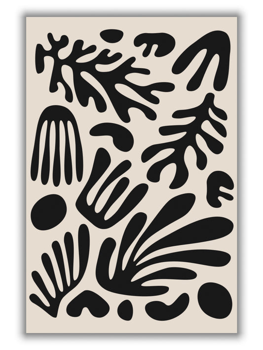 Henri Matisse Black Algae Collection #3