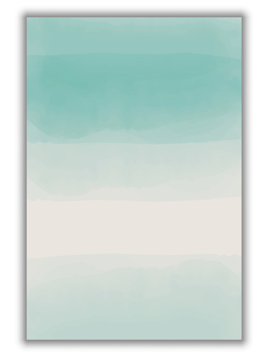 Light Green Watercolor Series #1
