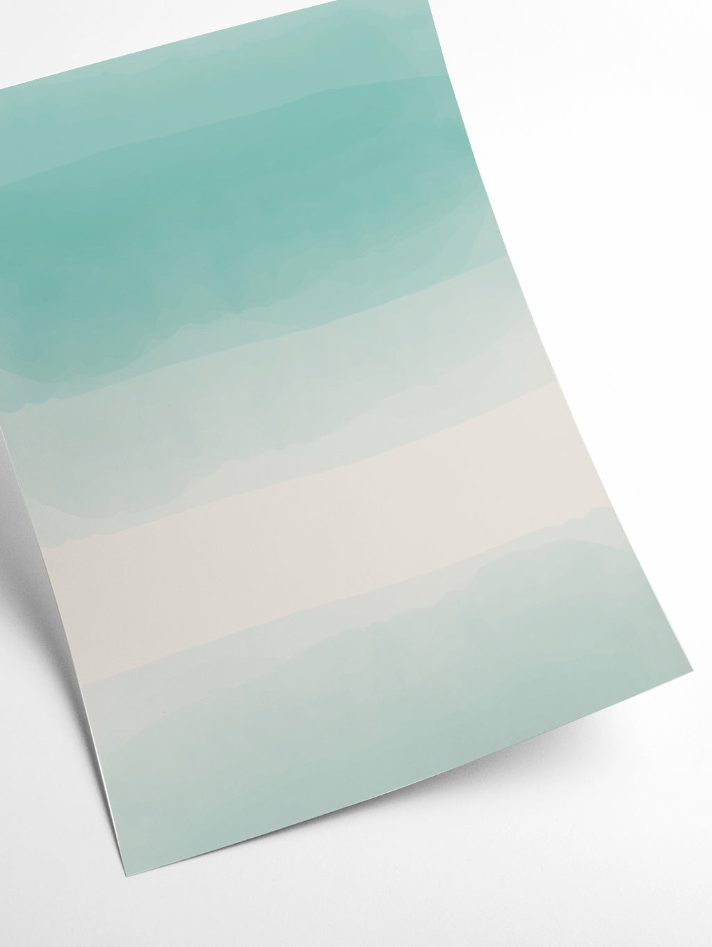 Light Green Watercolor Series #1