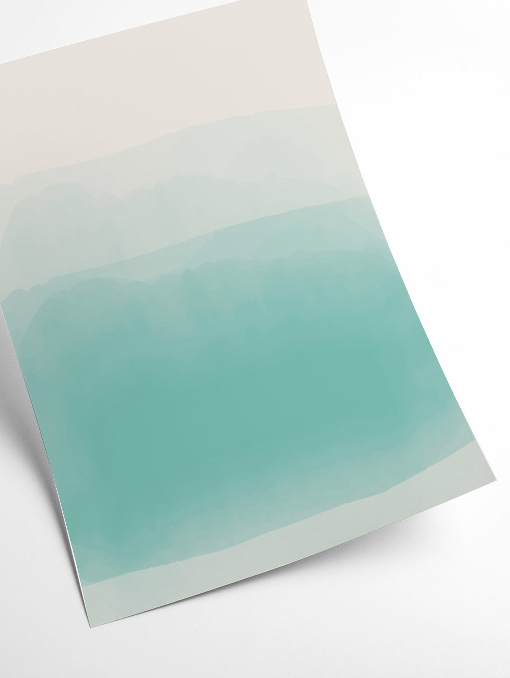 Light Green Watercolor Series #2