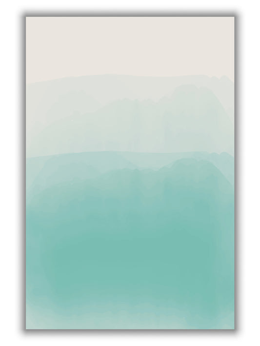 Light Green Watercolor Series #3