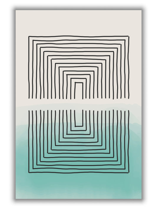Light Green Watercolor Shapes #3