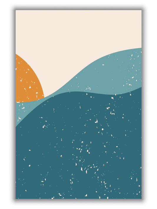 Minimal Abstract Mountains #1