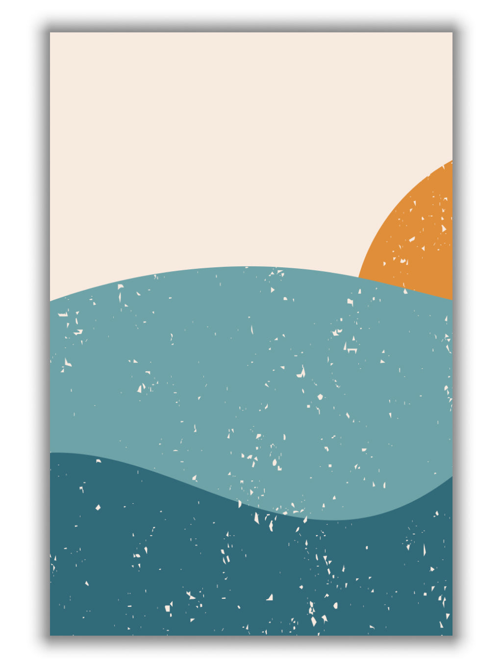 Minimal Abstract Mountains #3
