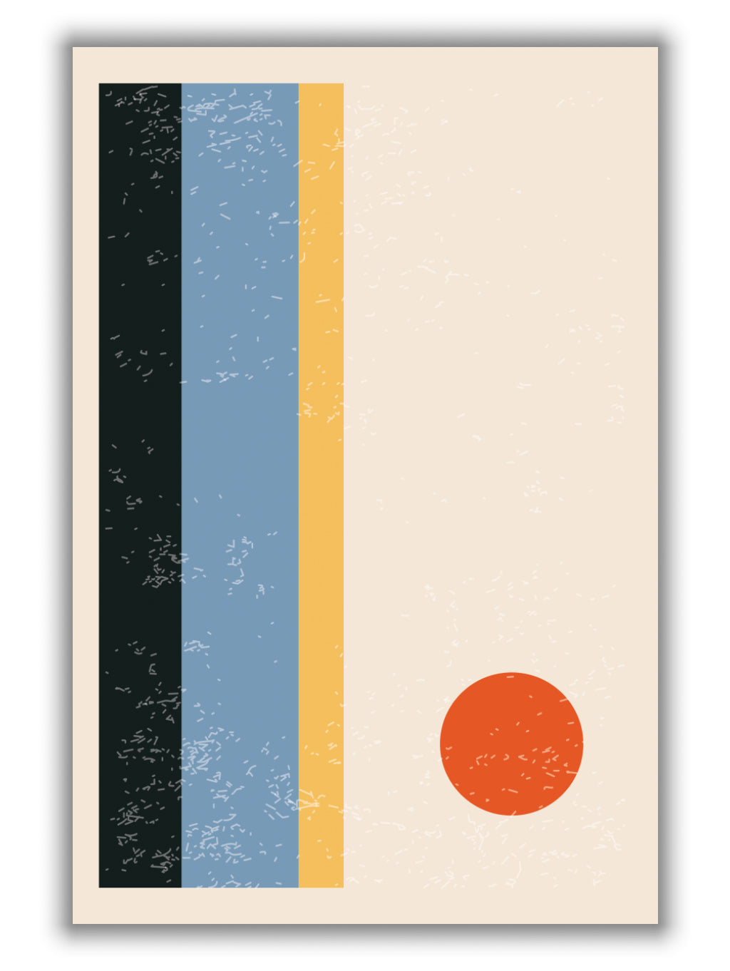 Minimal Abstract Shapes Series #13