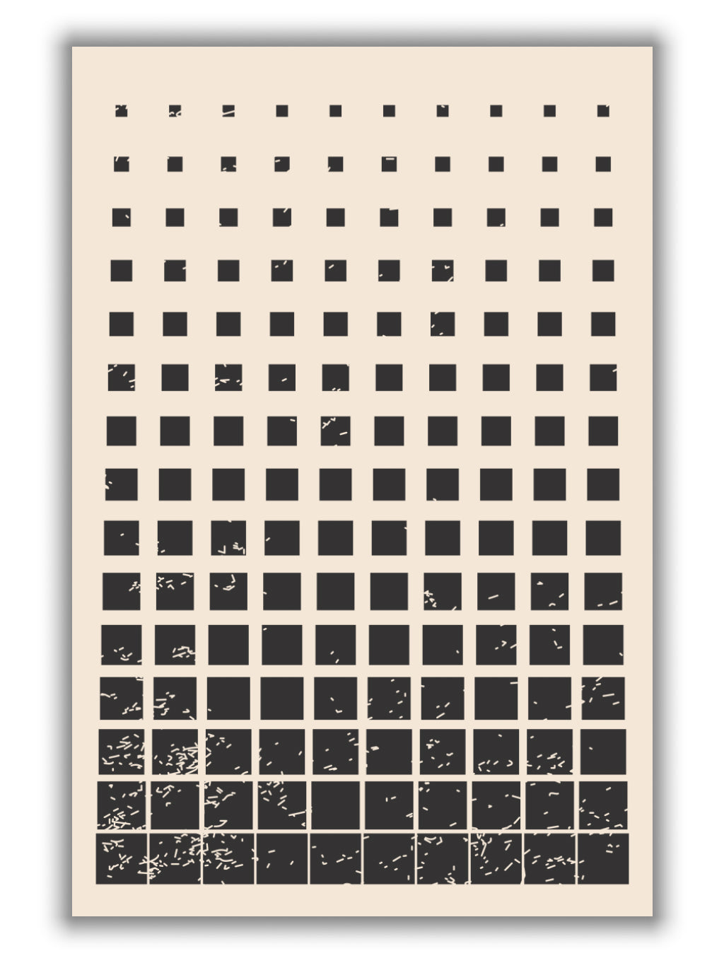 Minimal Halftone Shapes #1