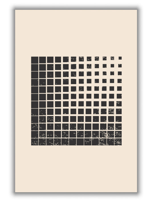 Minimal Halftone Shapes #4