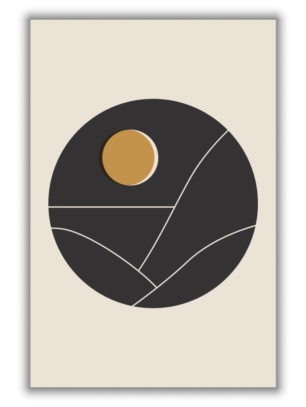 Minimal Mountains Series #2