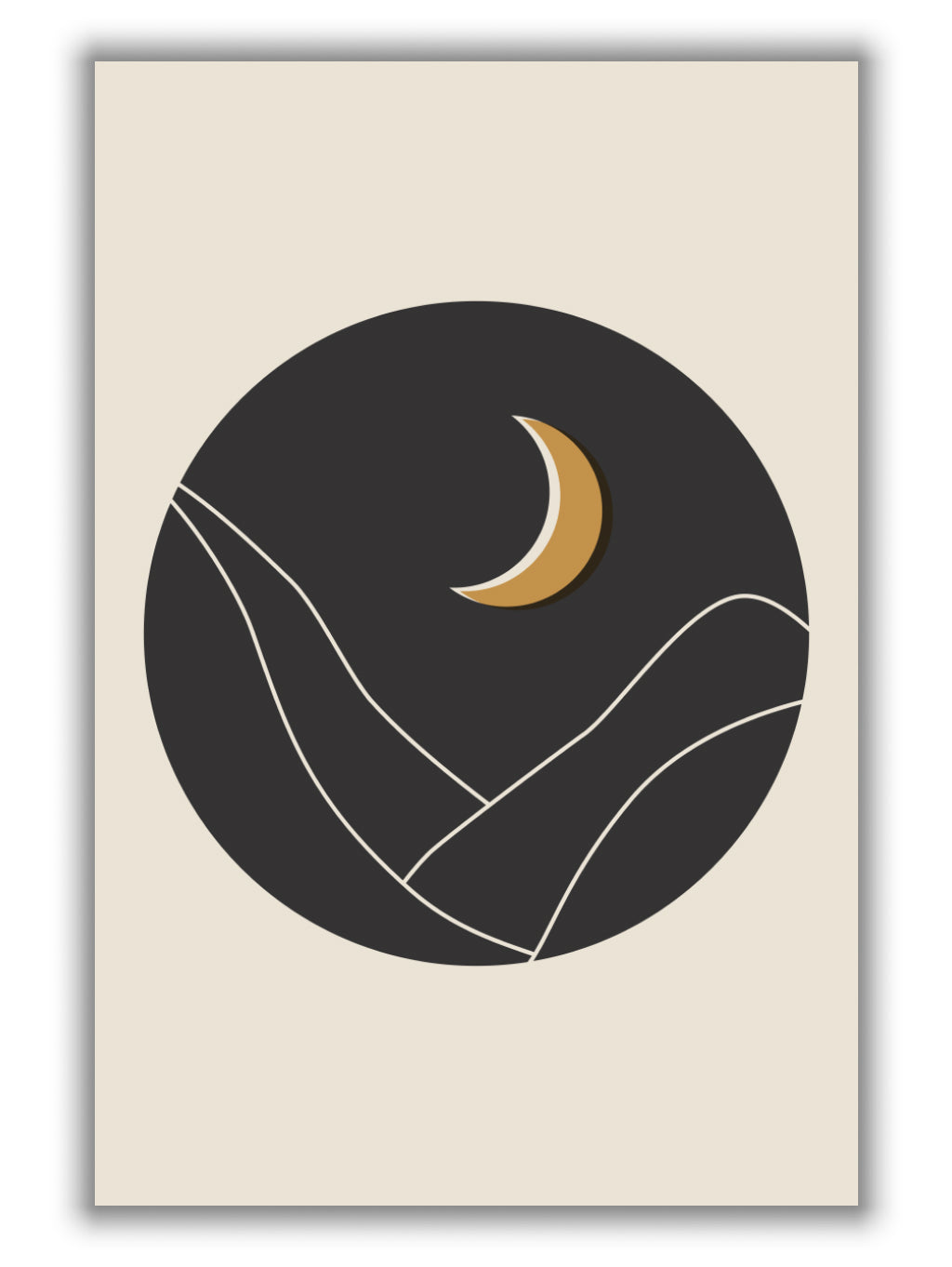 Minimal Mountains Series #3