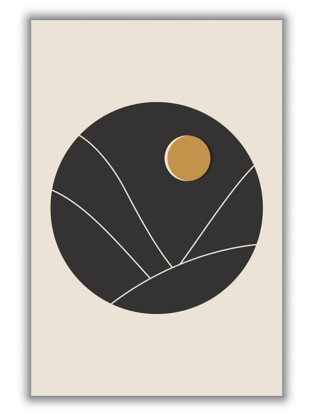 Minimal Mountains Series #4